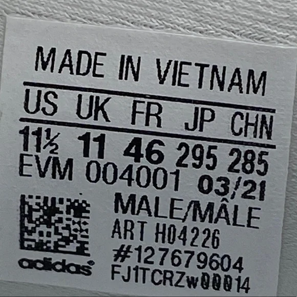 New Adidas Originals Ozweego Pure Cloud White  Men’s Sz 11.5 - Picture 7 of 7